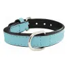 Dog collar Gloria Padded Blue (45 x 2 cm)