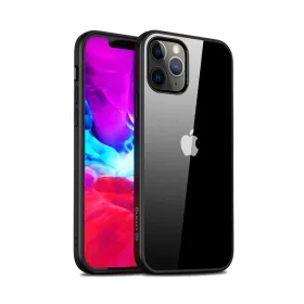Crong Clear Cover - iPhone 12 Pro Max Case (Black)