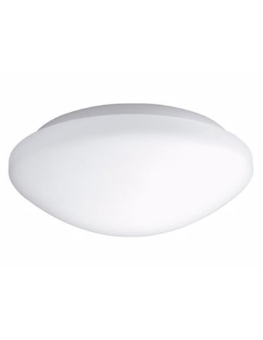 Ceiling lamp E27 60W IP44 glass/polycarbonate Tesatek