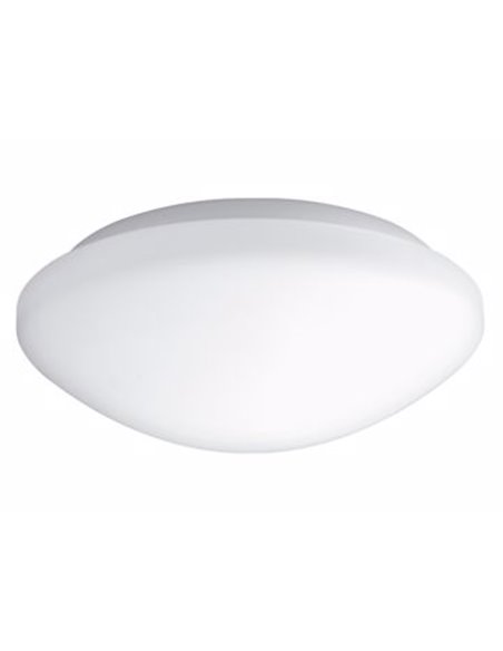 Ceiling lamp E27 60W IP44 glass/polycarbonate Tesatek