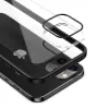 Crong Clear Cover - iPhone 12 Pro Max Case (Black)