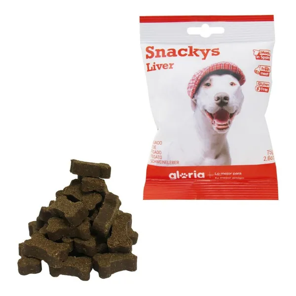 Suņu uzkodas Gloria Display Snackys Gaļa Akna