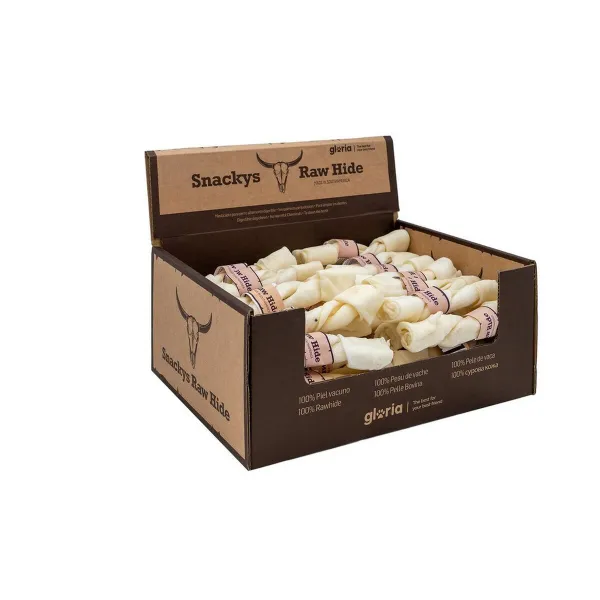 Užkandis šunims Twin Stick Gloria Snackys Rawhide Veršiena 1,8 x 12,5 cm 45 vnt.
