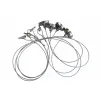 LED panel hanging rope set 4x80cm adjustable ropes
