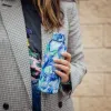 Quokka Solid - Stainless Steel Thermal Bottle 510 ml (Blue Irises)