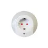 LED night light with 7 LED dim sensor and earthed socket for wall socket