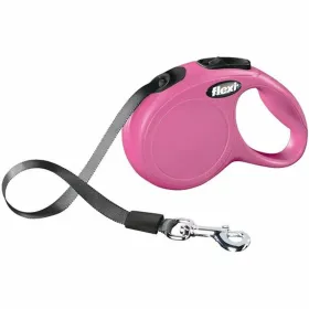Dog Lead Flexi NEW CLASSIC 5m Pink Size S