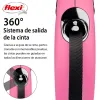 Šuns pavadėlis Flexi NEW CLASSIC 5m Rožinė M dydis