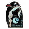 Šuns pavadėlis Flexi NEW COMFORT Šviesiai mėlyna XS dydis