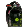 Šuns pavadėlis Flexi BLACK DESIGN 5 m Rožinė M dydis