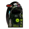 Koerarihm Flexi BLACK DESIGN 5 m Sinine Suurus L