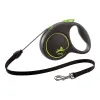 Suņa pavadas Flexi BLACK DESIGN 5 m M Izmērs Zaļš