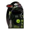 Šuns pavadėlis Flexi BLACK DESIGN 5 m M dydis Žalia