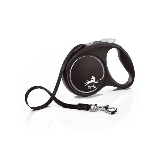Koerarihm Flexi New Classic 5m Must Suurus M