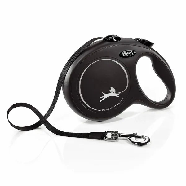 Koiran talutushihna Trixie New Classic Musta 8 m