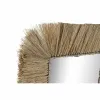 Seinäpeili DKD Home Decor Luonnollinen Bali 55 x 3 x 55 cm (55 Kappaletta)