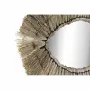 Настенное зеркало DKD Home Decor Натуральный Bali 54 x 3 x 34 cm