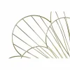 Настенное часы DKD Home Decor Цветок Позолоченный Металл (57 x 4 x 57 cm)