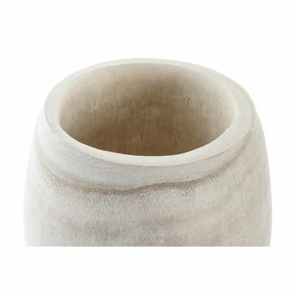 Kabantis šviestuvas DKD Home Decor Ruda Natūralus Paulovnijos mediena Boho 16 x 16 x 18 cm (2 vnt.)