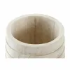 stādītājs DKD Home Decor Brūns Dabisks Kvadrāta Boho 17 x 17 x 16 cm