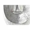 Vāze DKD Home Decor Seja Sudrabains Alumīnijs Moderns (19 x 19 x 31 cm)