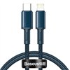 Baseus High Density Braided Cable Type-C to Lightning, PD,  20W,  2m (blue)