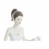 Dekoratyvinė figūrėlė DKD Home Decor Rožinė Yoga Scandi 20 x 8 x 16,5 cm