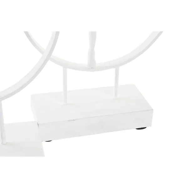 Dekoratīvās figūriņas DKD Home Decor 23 x 9 x 33 cm Balts Baletdejotājs (2 gb.)