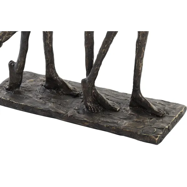 Dekoratyvinė figūrėlė DKD Home Decor 23 x 8,5 x 39 cm Varinis Šeima