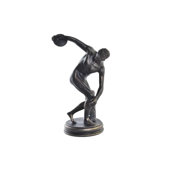 Dekoratyvinė figūrėlė DKD Home Decor Discobolus Varinis Derva (19 x 17 x 34 cm)