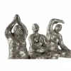 Decorative Figure DKD Home Decor 11 x 22,5 x 17 cm Golden Yoga (3 Units)