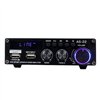 Blitzwolf AS-22 audio amplifier, 45W, Bluetooth 5.0, USB + remote control (black)