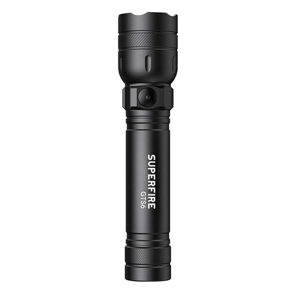 Superfire GTS6 flashlight, 360 lm, USB-C, 7W, 5 modes, 150m