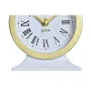 Table clock DKD Home Decor White Black (2 Units)