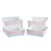 Grozs DKD Home Decor Dabīgā Šķiedra Vidusjūra Boho 26 x 26 x 9 cm 8,5 cm