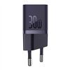 Mini wall charger Baseus GaN5 30W (purple)