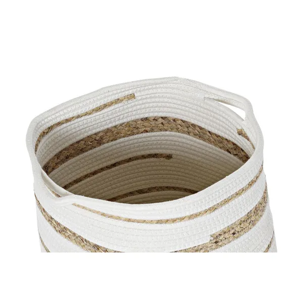 Basket set DKD Home Decor Seagrass Boho 36 x 36 x 34 cm