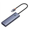 4in1 Hub Baseus UltraJoy USB-A do 4xUSB 3.0 (space grey)