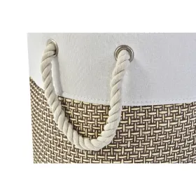 Набор корзин DKD Home Decor Белый Коричневый Серый 40 x 40 x 49 cm 4 кг 3 Предметы (2 штук)