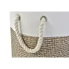 Набор корзин DKD Home Decor Белый Коричневый Серый 40 x 40 x 49 cm 4 кг 3 Предметы (2 штук)