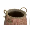 корзина DKD Home Decor Синий Красный Натуральное волокно 40 x 40 x 45 cm (2 штук)