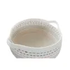 Набор корзин DKD Home Decor Белый Чёрный Оранжевый 52 x 43 x 25 cm 3 Предметы