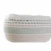 Набор корзин DKD Home Decor Белый Чёрный Оранжевый 52 x 43 x 25 cm 3 Предметы