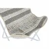 Puutarhasohva DKD Home Decor Valkoinen Harmaa 74 x 65 x 90 cm