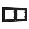 Shelly Switch Frame Double (Black)