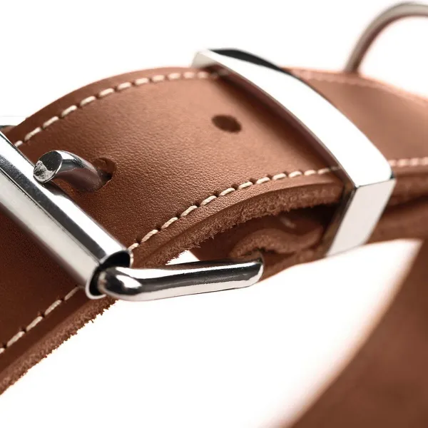 Собачий ошейник Hunter Aalborg Cognac (20-24 cm)
