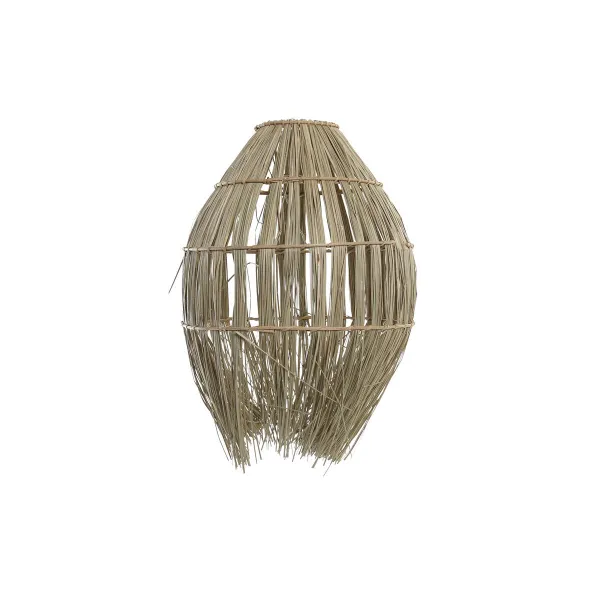 Lempos gaubtas DKD Home Decor Natūralus pluoštas (36 x 36 x 48 cm)