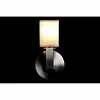 sienas Lampa DKD Home Decor Sudrabains Metāls Poliesters Balts 220 V 40 W (12 x 10 x 22 cm)