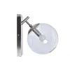 Sieninė lempa DKD Home Decor 25W Stiklas Sidabras Metalinis 220 V (20 x 25 x 27 cm)