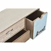 Dėžutė DKD Home Decor Ruda Turkis Medžio 34 x 13 x 16 cm